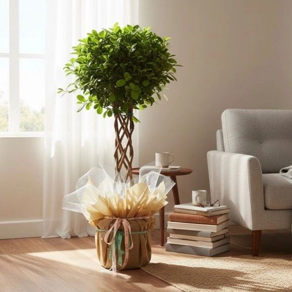 Örgülü Benjamin-Ficus Microcarpa